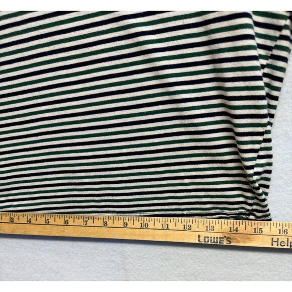 Ginger G Striped Tee Shirt Top Short Sleeve Crew Neck Size Small - Picture 7 of 8